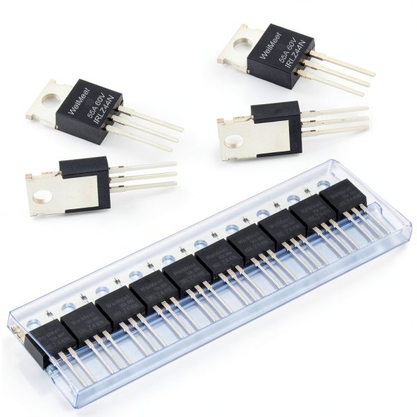IRLZ44N WeiMeet MOSFET Transistor 55A 60V Logic Level TO-220 Package-6
