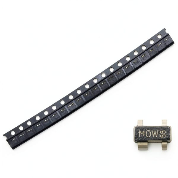 GODIYMODULES 20PCS BF998R N-Channel MOSFET 12V 30mA SOT-143 Pack-2