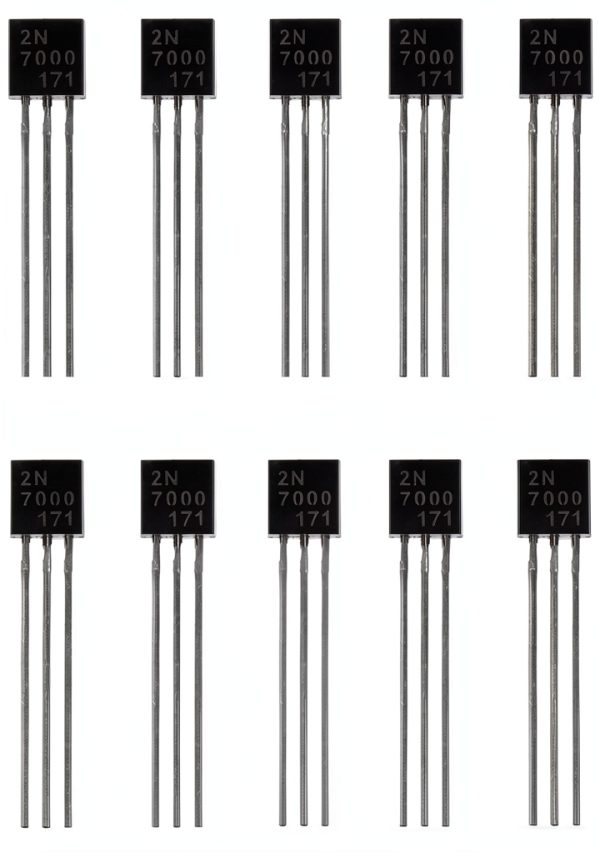 2N7000 MOSFET Transistor by BOJACK 200mA 60V N-Channel TO-92 100pcs-0