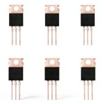 BOJACK IRF510 MOSFET Transistor 5.6A 100V N-Channel Pack of 10-0
