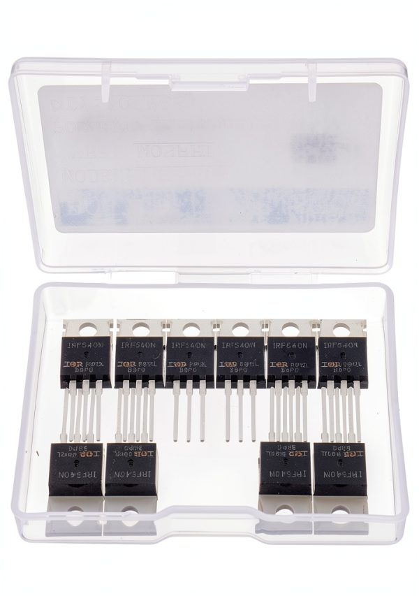 BOJACK IRF540 MOSFET N-Channel Power Transistor 33A 100V Pack of 10-1