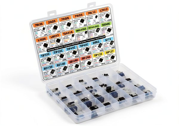 Power Transistor MOSFET Kit 82 pcs 24 Types by 3pdt Electronics-1