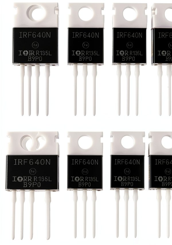 BOJACK IRF640 MOSFET N-Channel Power Transistor 18A 200V Pack of 10-0
