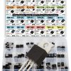 Power Transistor MOSFET Kit 82 pcs 24 Types by 3pdt Electronics-0
