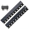 GODIYMODULES 20PCS BF998R N-Channel MOSFET 12V 30mA SOT-143 Pack-0