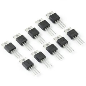10Pcs Luckkyme RFP30N06LE 30A 60V N-Channel Power Mosfet TO-220 ESD Rated for Arduino-0