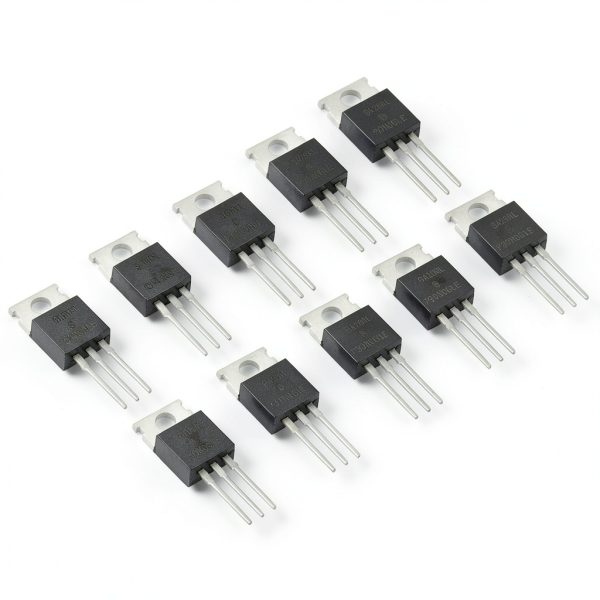 10Pcs Luckkyme RFP30N06LE 30A 60V N-Channel Power Mosfet TO-220 ESD Rated for Arduino-0