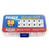 BOJACK 10 Value MOSFET Kit 50 pcs N and P Channel Transistors-2