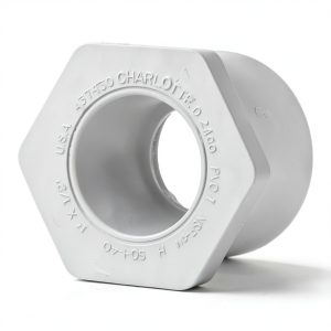 Charlotte Pipe 1 x 1/2 SCH40 Reducer Bushing SPGXS Pressure PVC-0