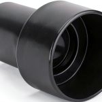 Delta 2-1/2 in. to 1-1/2 in. Reducer Tube Fitting, Black Metal Adapter-0